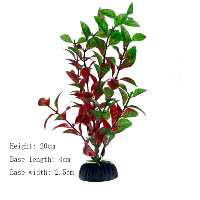 Underwater Plant Aquarium Fish Tank Aquatic artificial Shrub Decoration