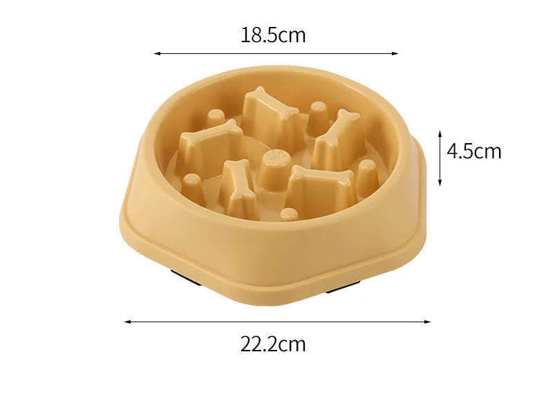 Slow Food Dog Bowl Anti-choking Non-slip