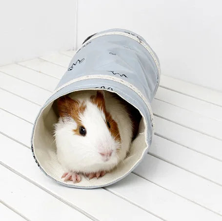 Hamster, Guinea Pig Tunnel Tube Chinchilla Hedgehogs Dutch Rats Hamsters Cage Accessories Supplie Bearded Dragon Small Animal Pet Bed Toy