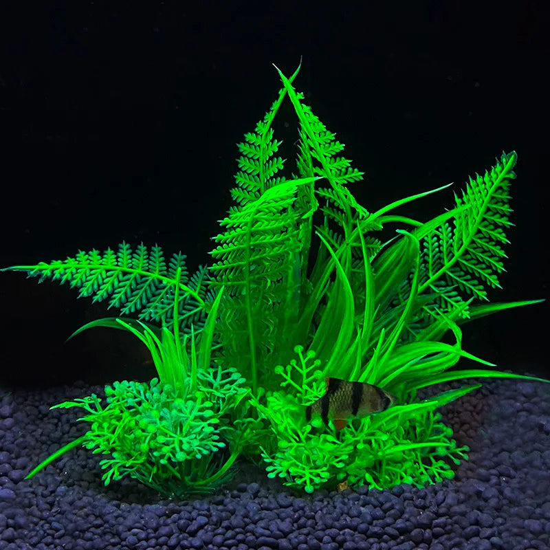 Underwater Plant Aquarium Fish Tank Aquatic artificial Shrub Decoration