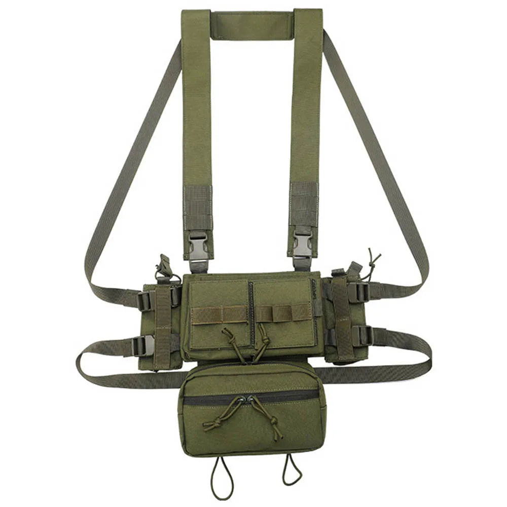 Bird Watching Vest Mutifunctional CS Field Molle Dangler Pouch