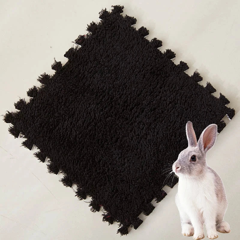 30*30cm 10Pcs Pet Warming Pad EVA Foam Rabbit Guinea Pig Hamster Soft Sleeping Mat Rabbit Sleeping Mat Blanket Bed