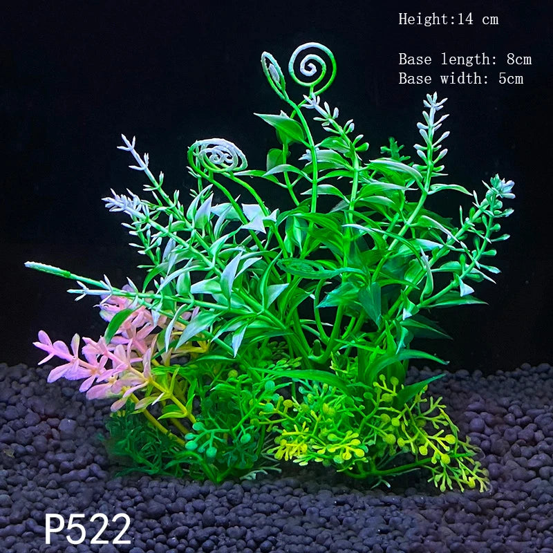 Underwater Plant Aquarium Fish Tank Aquatic artificial Shrub Decoration