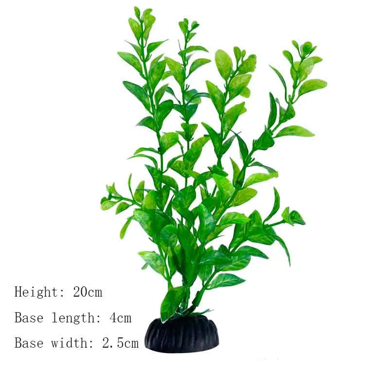 Underwater Plant Aquarium Fish Tank Aquatic artificial Shrub Decoration