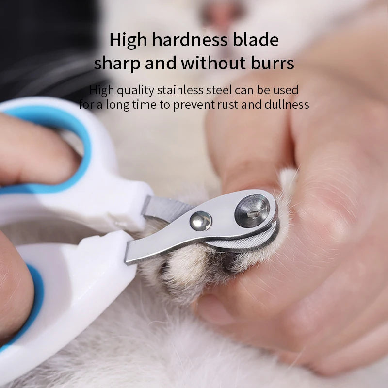 Professional Nail Clippers for Small Cat or Dog Stainless Steel Cutter Pet Nail Grooming Clippers