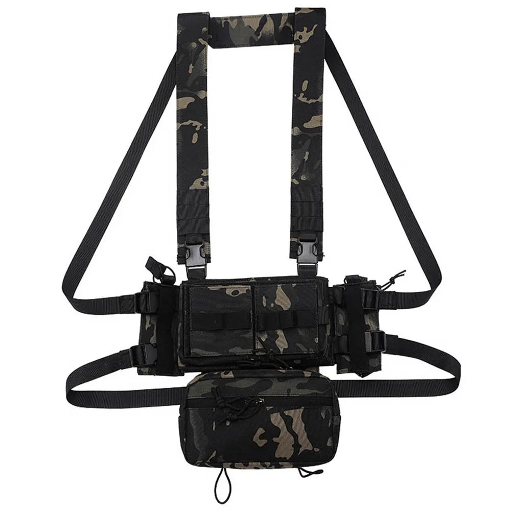 Bird Watching Vest Mutifunctional CS Field Molle Dangler Pouch