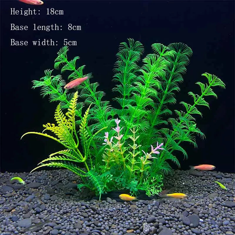 Underwater Plant Aquarium Fish Tank Aquatic artificial Shrub Decoration