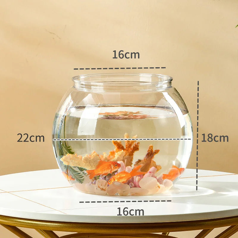 Ornamental Fish Tank round Aquarium Bowls