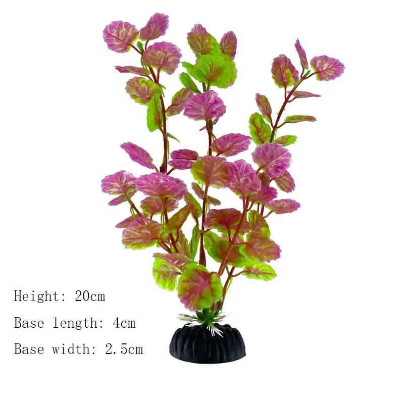 Underwater Plant Aquarium Fish Tank Aquatic artificial Shrub Decoration