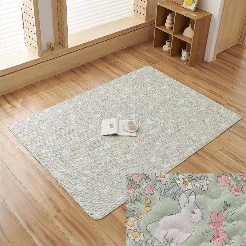 Rabbit Floor Mat Pet Sofa Cushion Training Pad Four Seasons Universal Cage Mat Cat Dog Sleeping Blanket Fence Pad Bunny Supplies