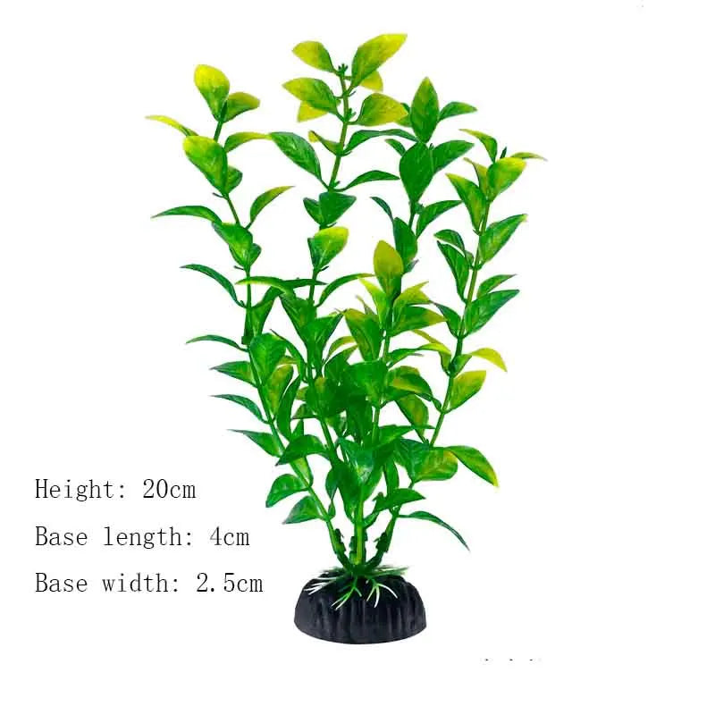 Underwater Plant Aquarium Fish Tank Aquatic artificial Shrub Decoration