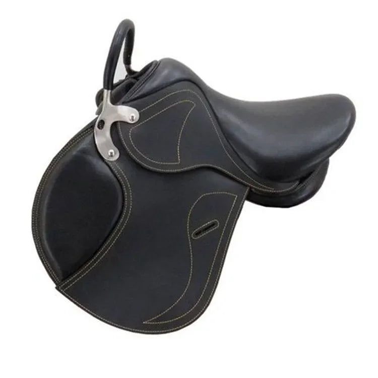 Genuine Leather Equestrian Horse Saddles, Customized Equestrian, Synthetic, Assorted Size, High Quality