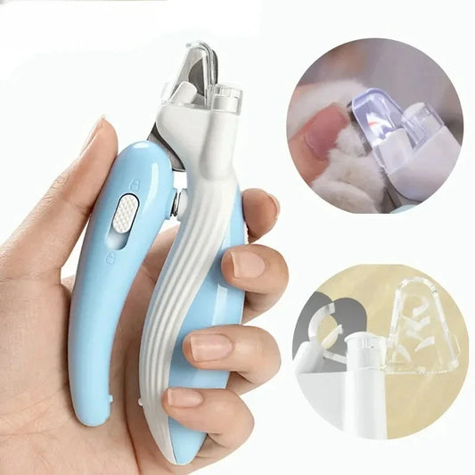 Professional Pet Nail Clippers with Led Light Pet Claw Grooming Scissors for Dogs Cats Small Animals Paw Nail Trimmer