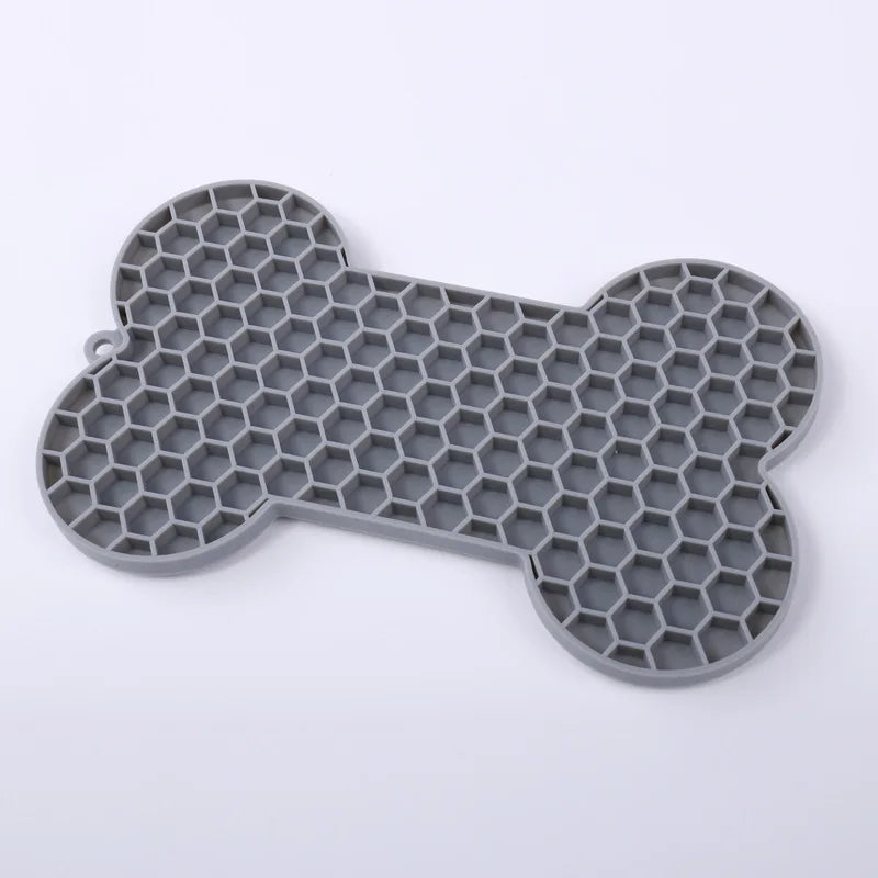 Silicone Licking Mat Slow Food Licking Plate