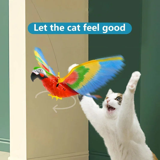 Hanging Flying Bird Cat Teaser