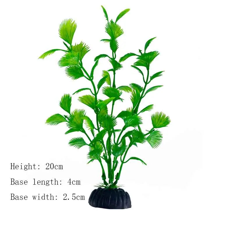 Underwater Plant Aquarium Fish Tank Aquatic artificial Shrub Decoration