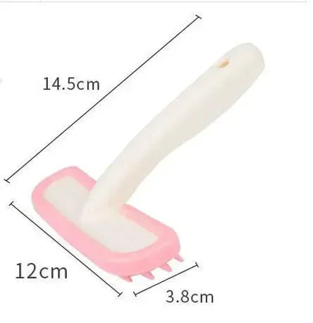 Silicone Small Pet Rabbit Comb Grooming Trimmer Fur Brush For Guinea Pig Chinchilla Cleaning Grooming Tool Accessoires Lapin