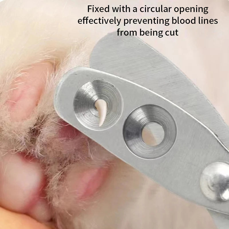 Professional Nail Clippers for Small Cat or Dog Stainless Steel Cutter Pet Nail Grooming Clippers