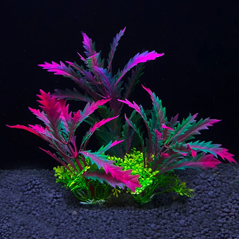 Underwater Plant Aquarium Fish Tank Aquatic artificial Shrub Decoration