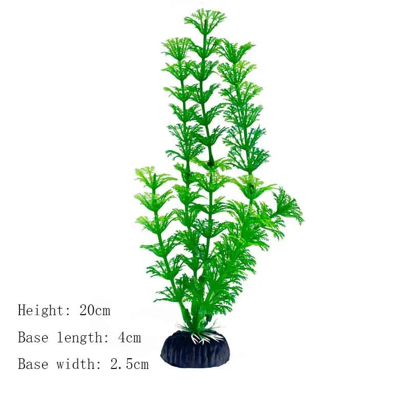 Underwater Plant Aquarium Fish Tank Aquatic artificial Shrub Decoration