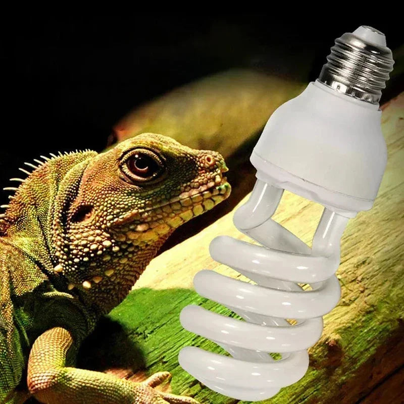 13W UVB Heating Lamps 5.0 10.0 Reptile Lamp Energy Saving Light Turtle Lizard Snake Reptile UVB Heating Lights