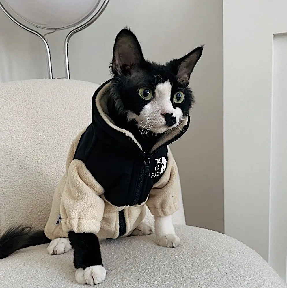 The Catface Winter Clothes for Pet Cat