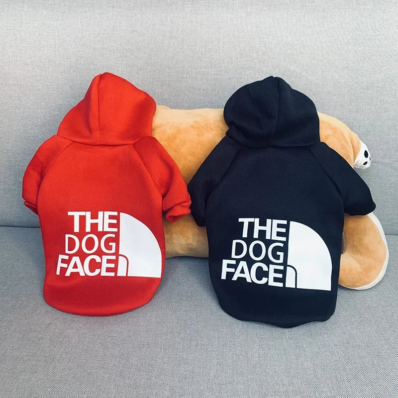 Pet Dog Hoodies Dog Clothes Dog Face