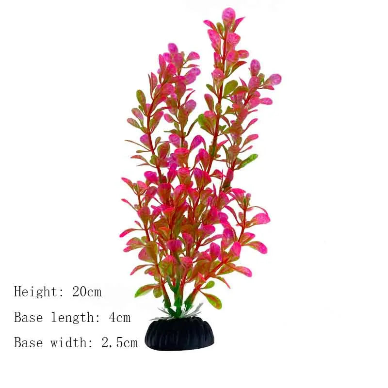 Underwater Plant Aquarium Fish Tank Aquatic artificial Shrub Decoration