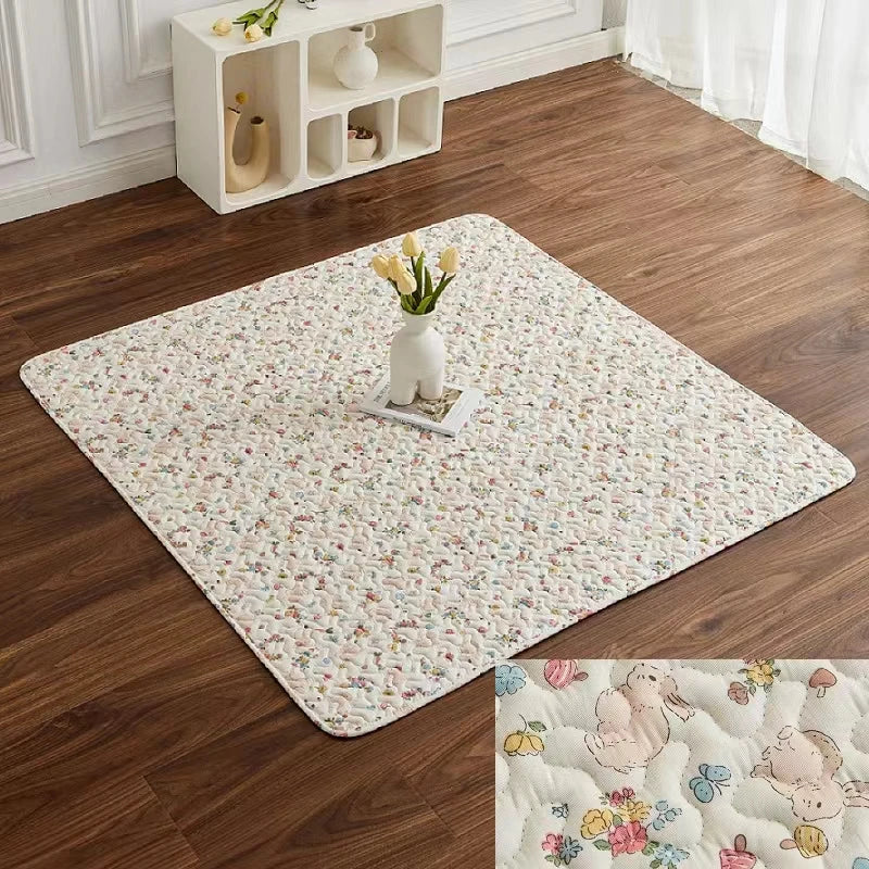 Rabbit Floor Mat Pet Sofa Cushion Training Pad Four Seasons Universal Cage Mat Cat Dog Sleeping Blanket Fence Pad Bunny Supplies