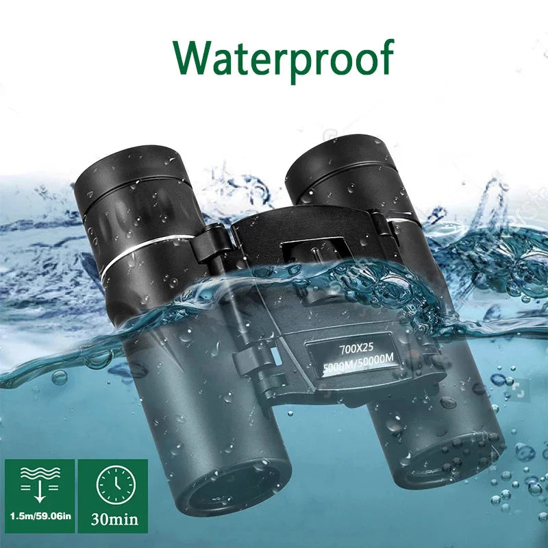 Bird watching Professional Bak4 HD Powerful Binoculars Long Range Portable Zoom Telescope Waterproof